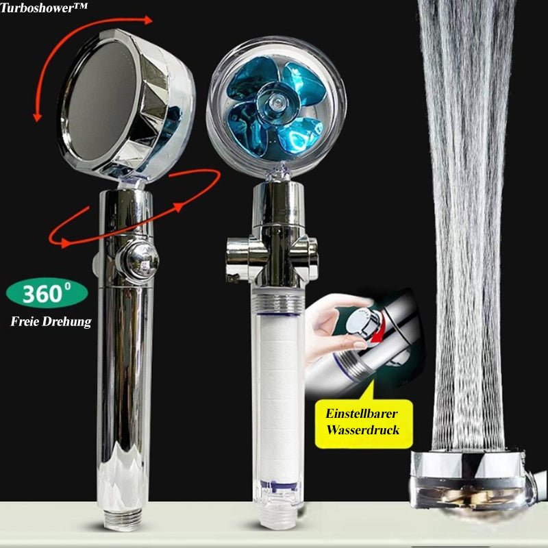 Turboshower™- Optimieren Sie Ihr Badeerlebnis und sparen Sie Wasser!